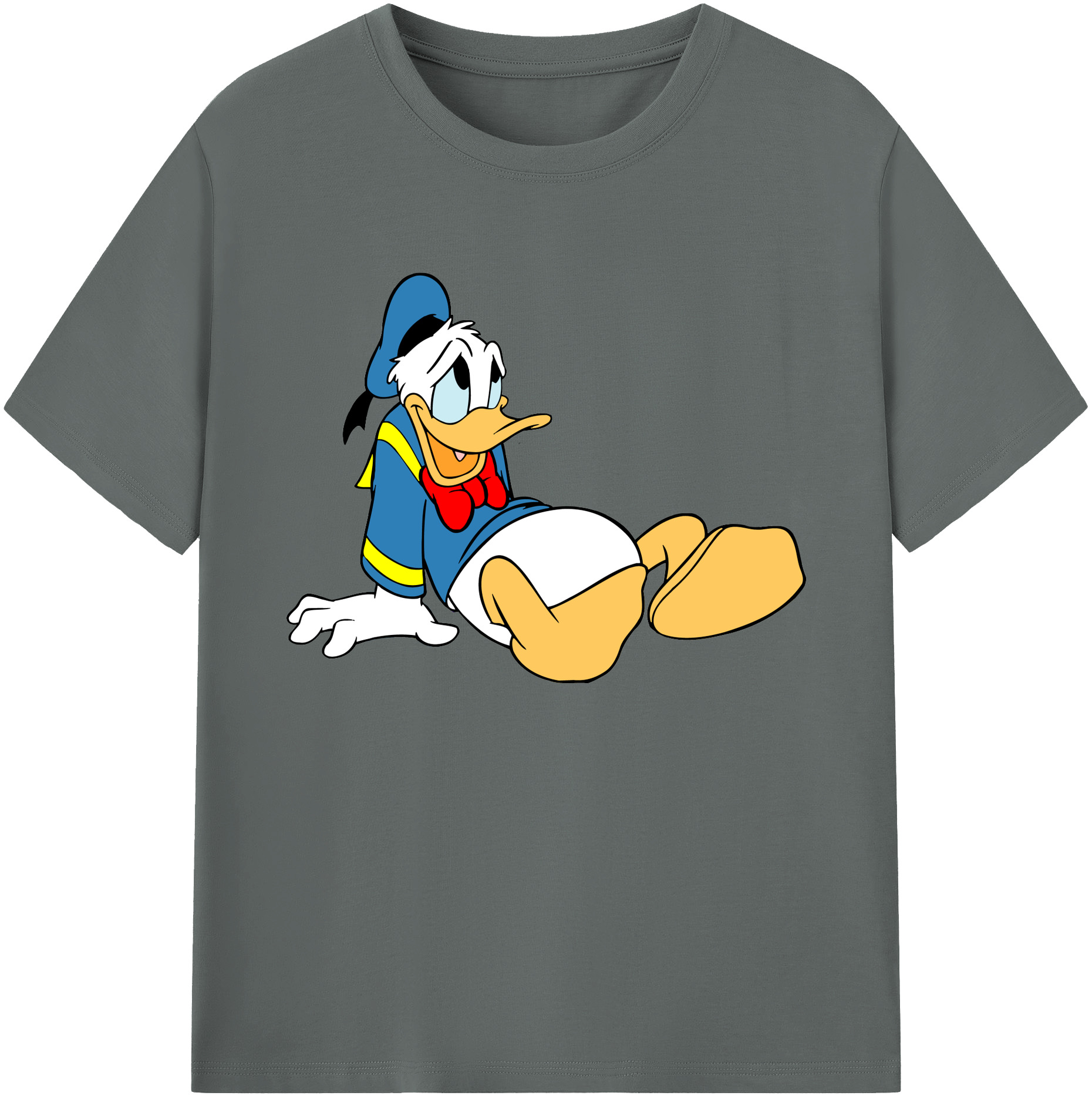 ミッキーマウス Mickey Mouse 綿100％ メンズ半袖Tシャツ｜肌触りやわらか＆通気性